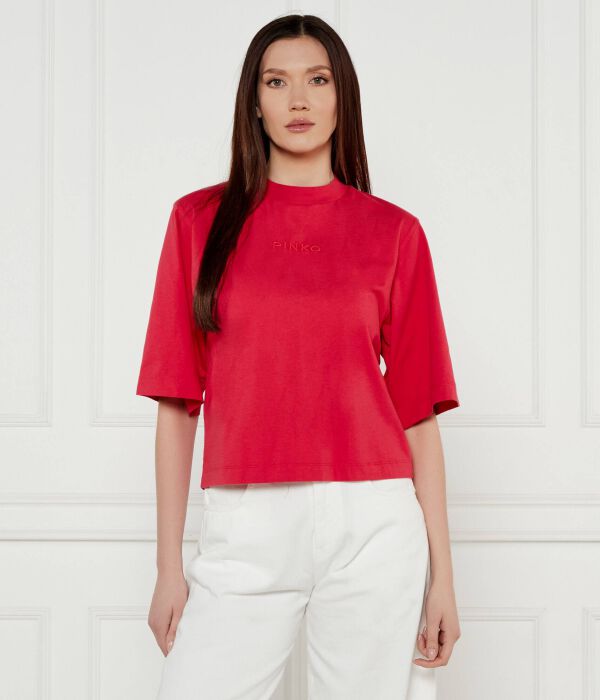 

Футболка Ниамей Regular fit Pinko, красный