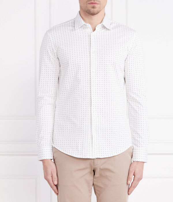 

Рубашка Boss Roan_f Slim Fit, белый