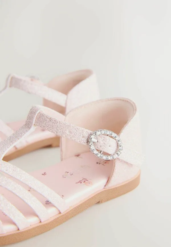 Стандартные рыбацкие туфли для малышей Next, Pink Glitter — фото 4