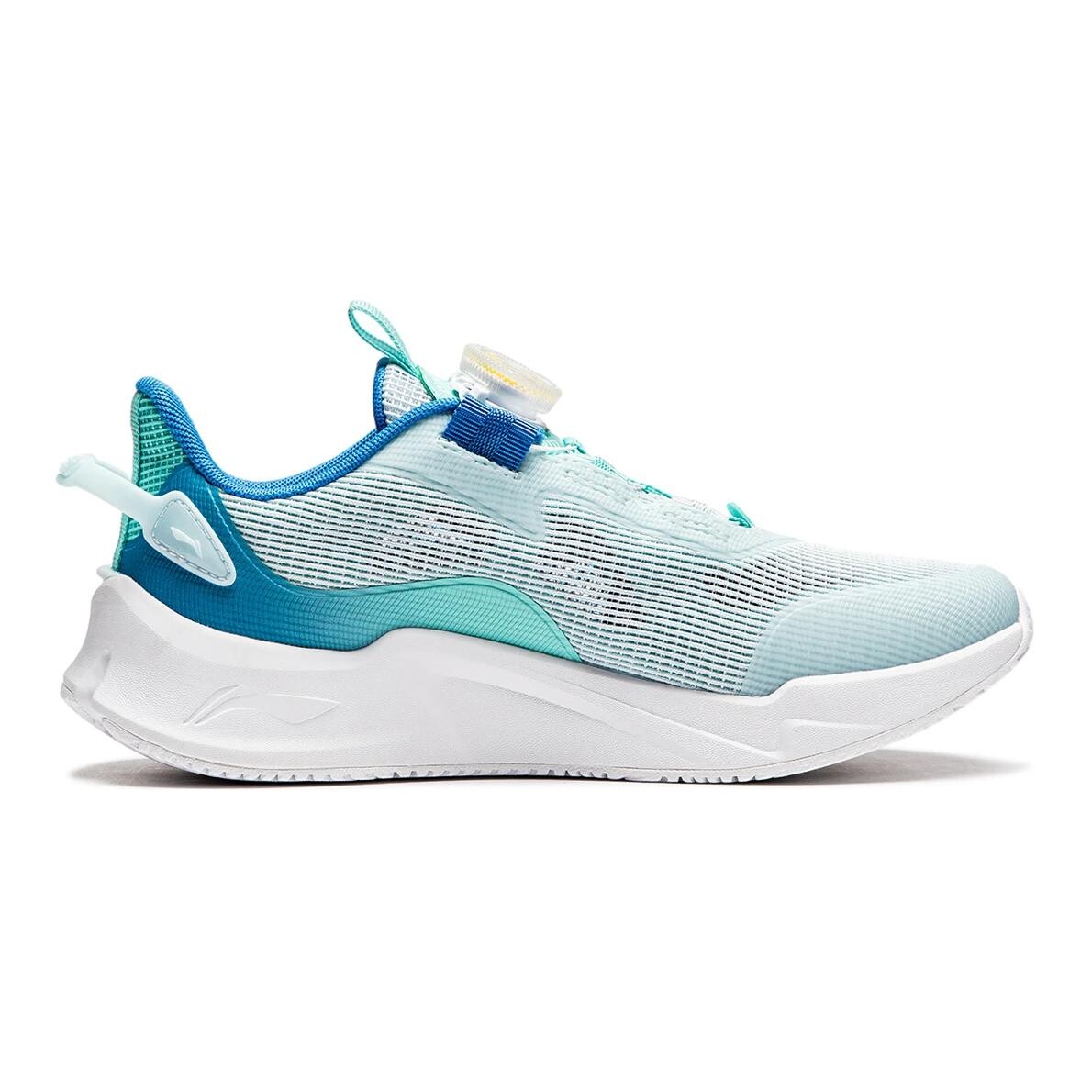 Кроссовки детские Dragonfly Leap V2 GS Low-top, синие/белые Lining Young, синий/белый — фото 2