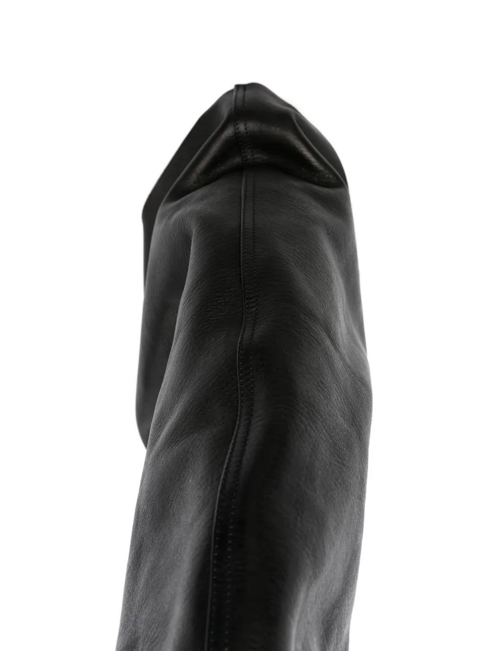 Сапоги Cargo Fetish Sneaks из телячьей кожи до колена Rick Owens, черный — фото 4