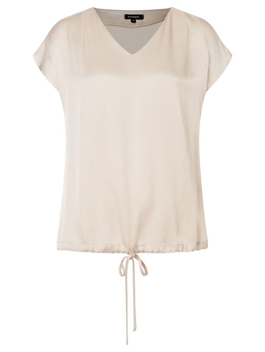 

Блузка с коротким рукавом MORE & MORE Blouse, бежевый