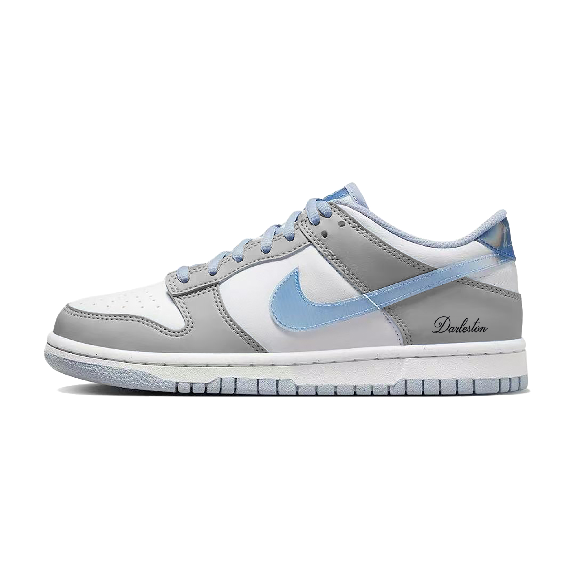 

Детские скейтерские кроссовки Dunk Grade School Nike, серый