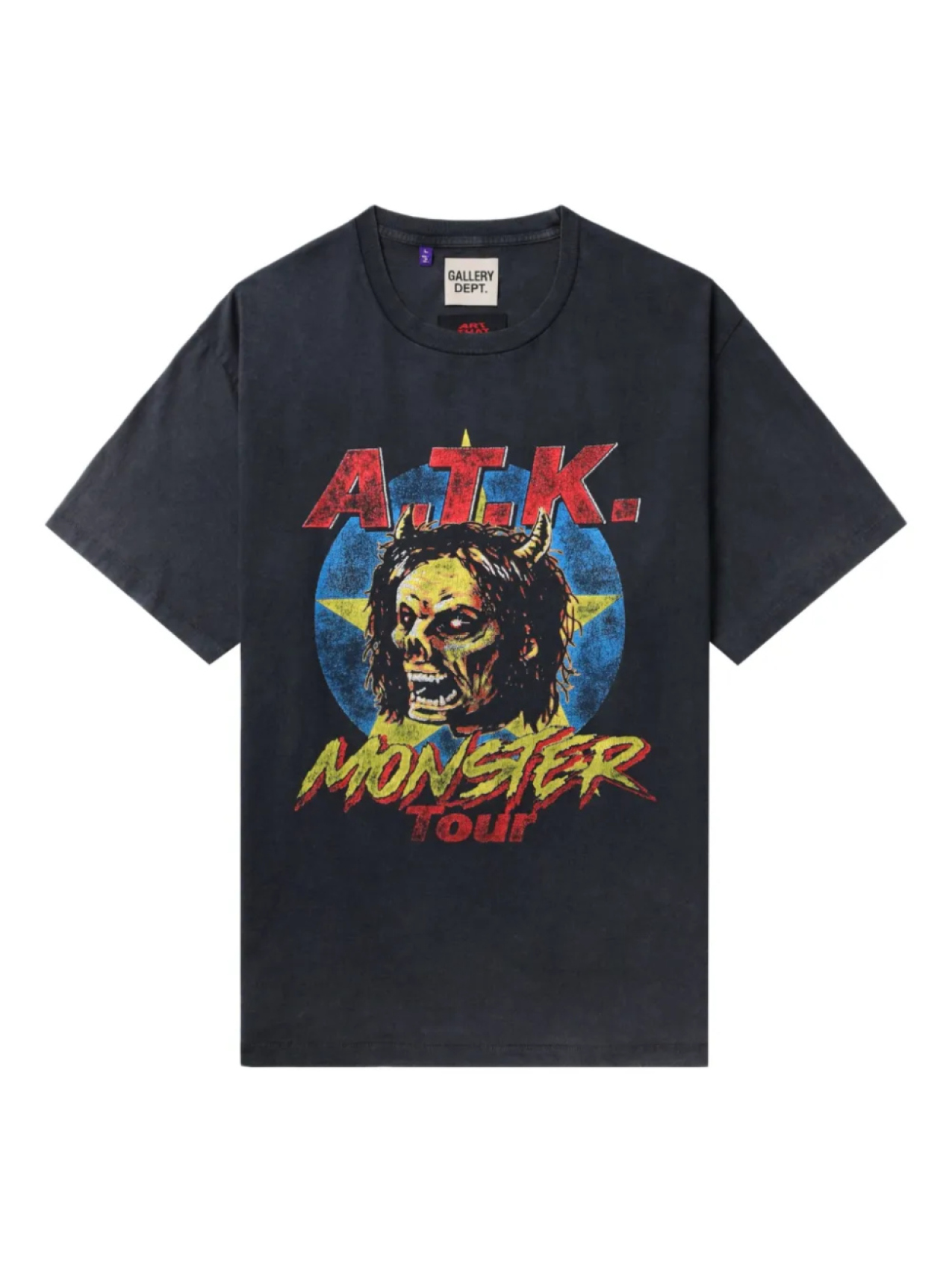 

ОТДЕЛ ГАЛЕРЕИ. Футболка ATK Monster Tour GALLERY DEPT., серый