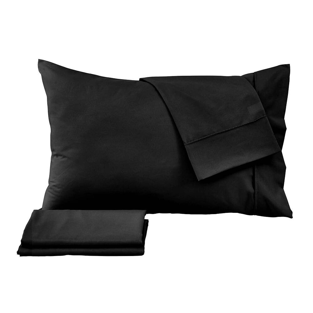 

Комплект простыней Амара Home Collective, черный
