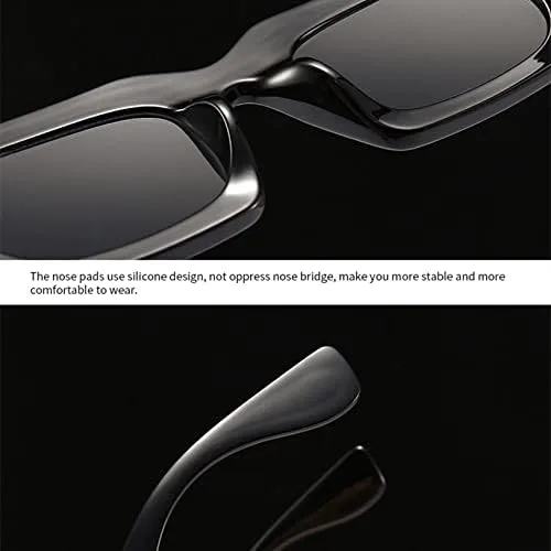 

Ретро солнцезащитные очки для женщин и мужчин, маленькая оправа, женские солнцезащитные очки для вождения, защита от ультрафиолета UV400 MTZJH, Black Black