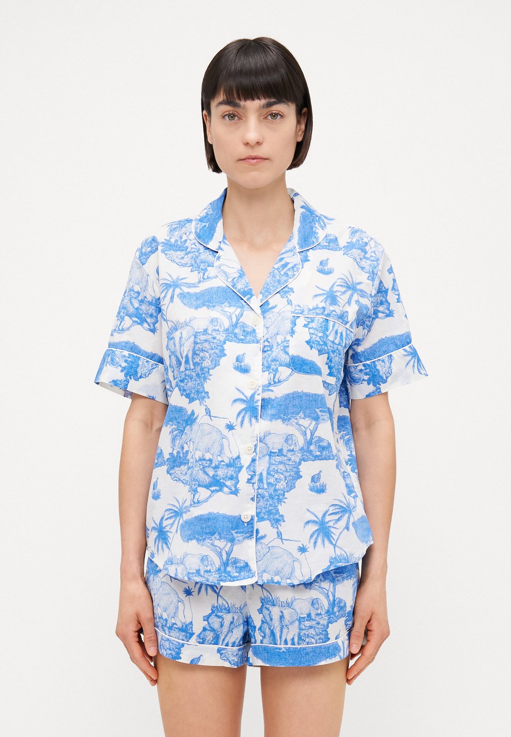 

Пижама WOMENS SHORT SLEEVE - Pyjama set Desmond & Dempsey, синий