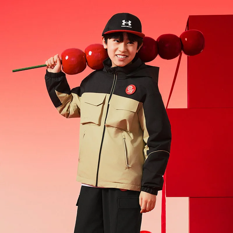 Куртка Life Collection для подростков Under Armour, хаки — фото 4