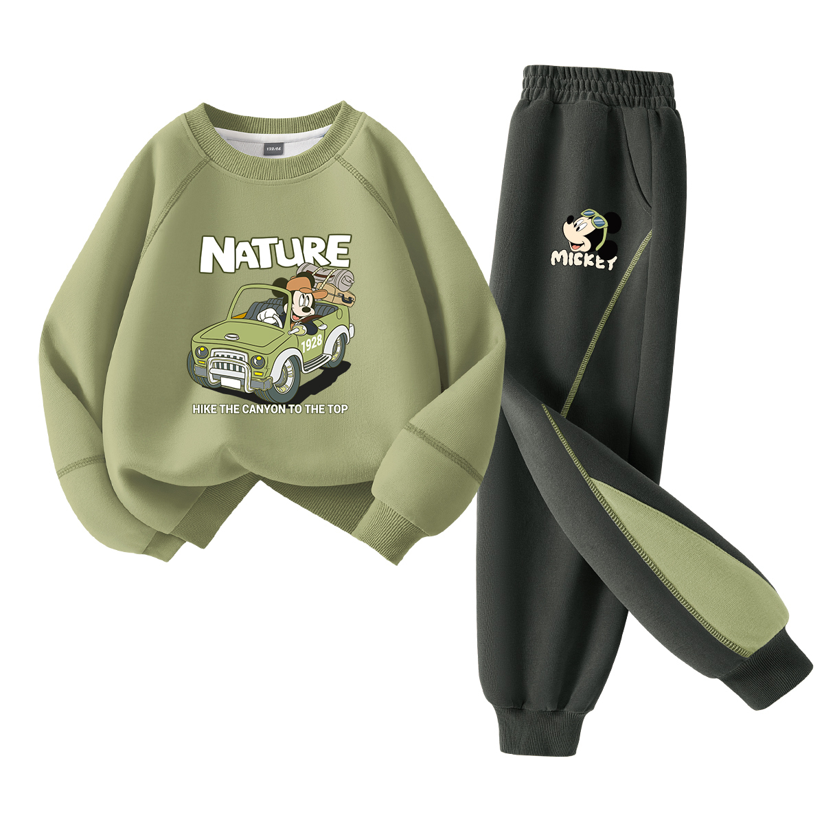 

Детская повседневная спортивная одежда Disney, зеленый