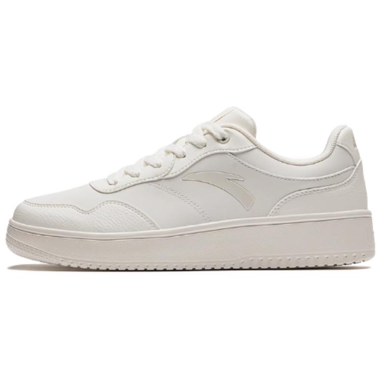 

ANTA Скользостойкие износостойкие мужские белые низкие кеды, цвет White