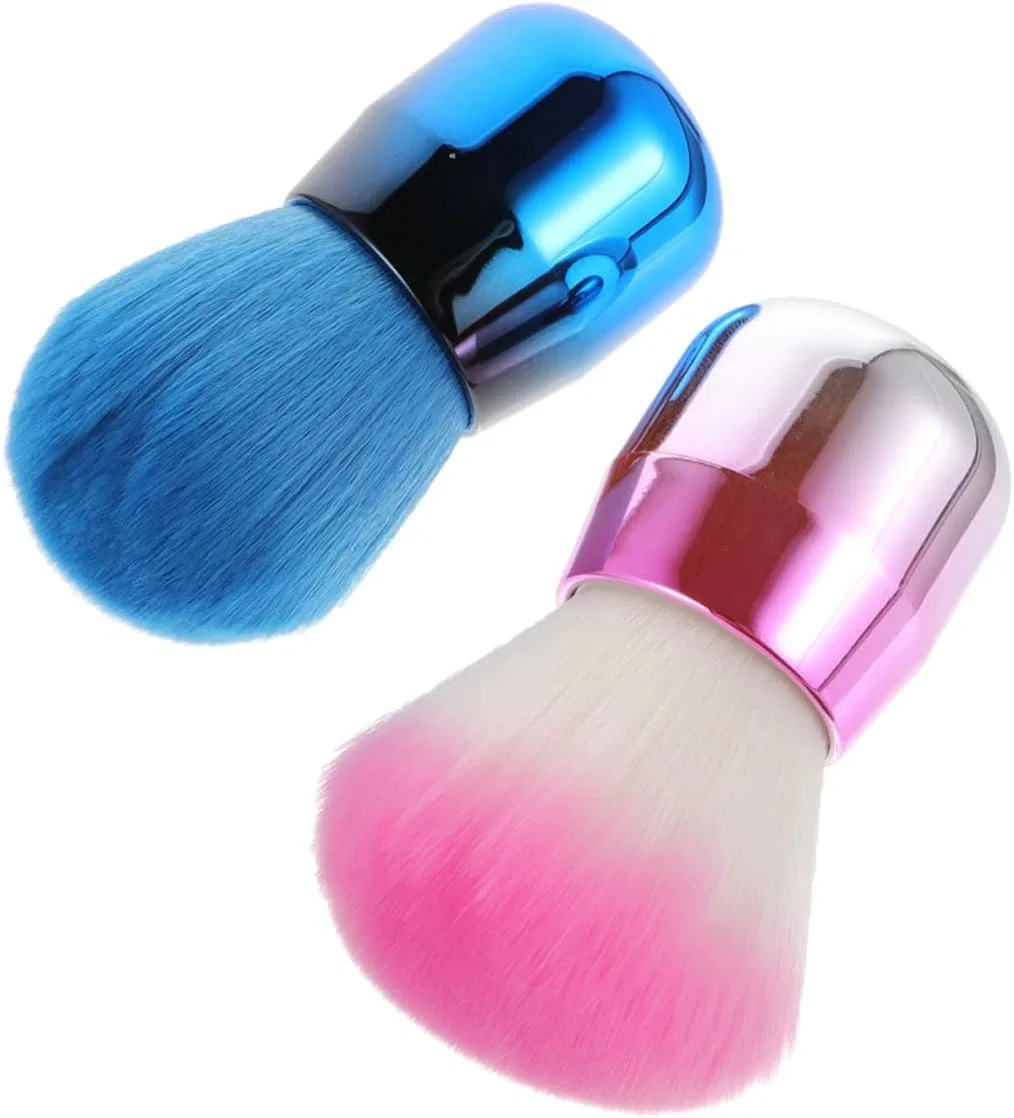 Кисть для лица Mushroom Head Blush Brush AUTSUPPL, 4x9 см, синий