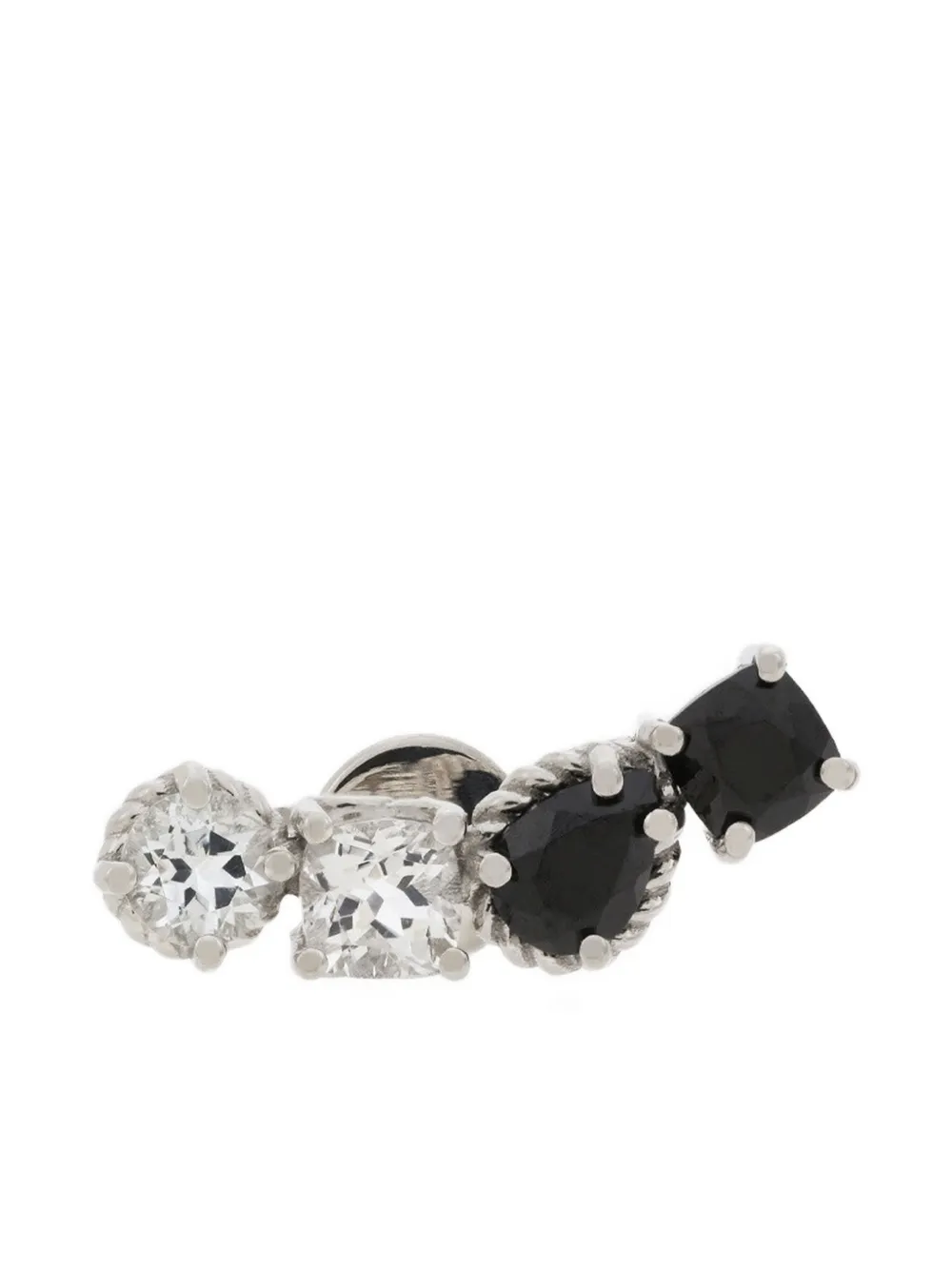 

Серьги из белого золота с топазами DOLCE & GABBANA, белый