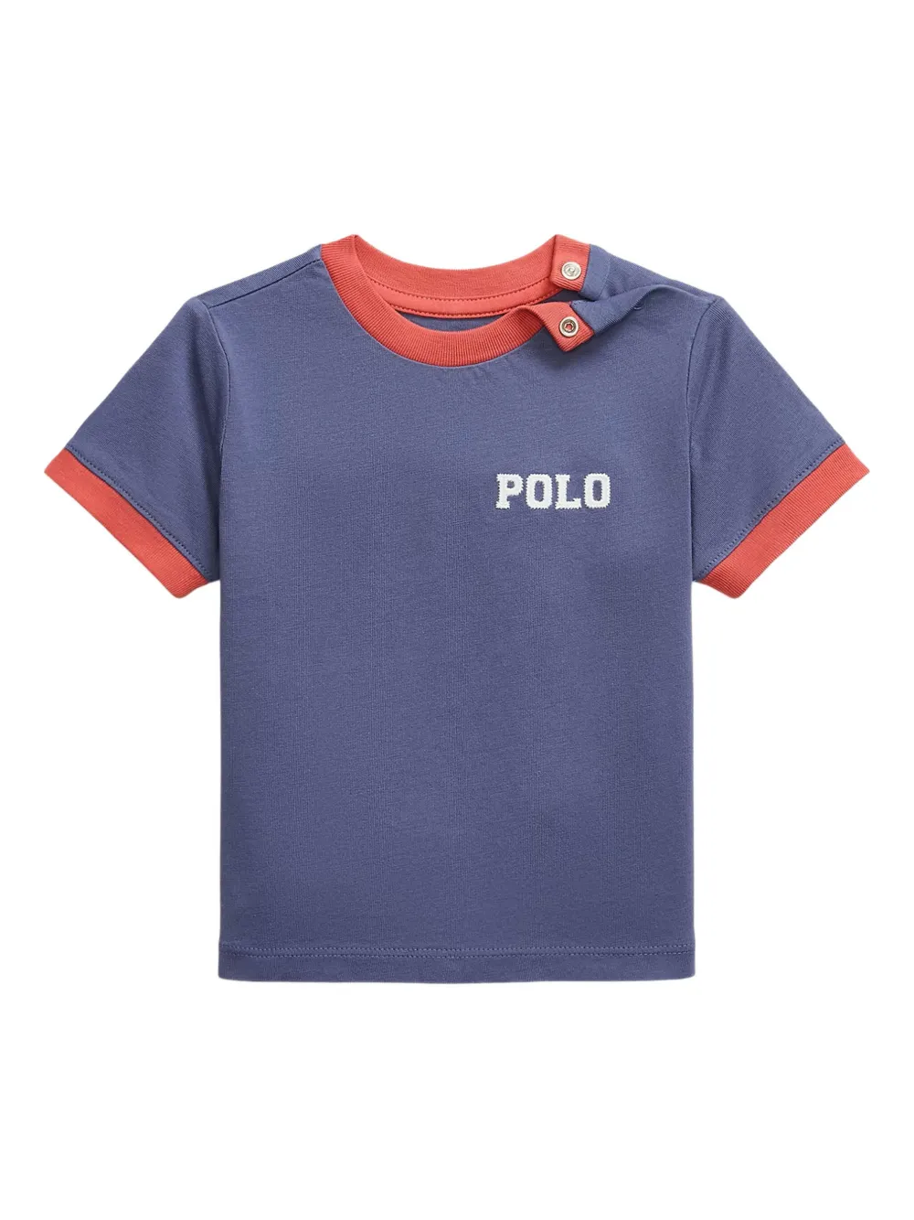 

Футболка с логотипом POLO RALPH LAUREN KIDS, синий