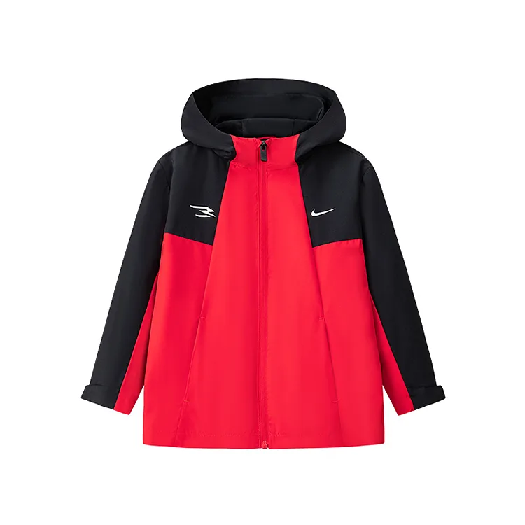 Детская куртка с капюшоном Nike, Preppy Red