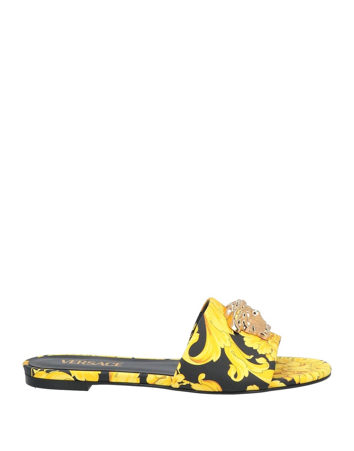 Сандалии Versace, желтый