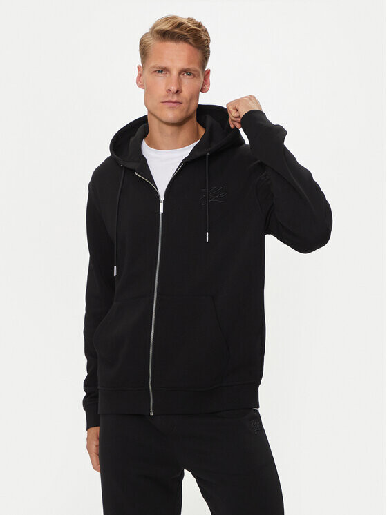 

Толстовка regular fit Karl Lagerfeld, черный