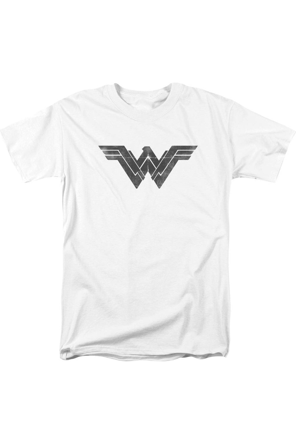 

Футболка с коротким рукавом Batman V Superman Folded And Distressed для взрослых Gildan, белый