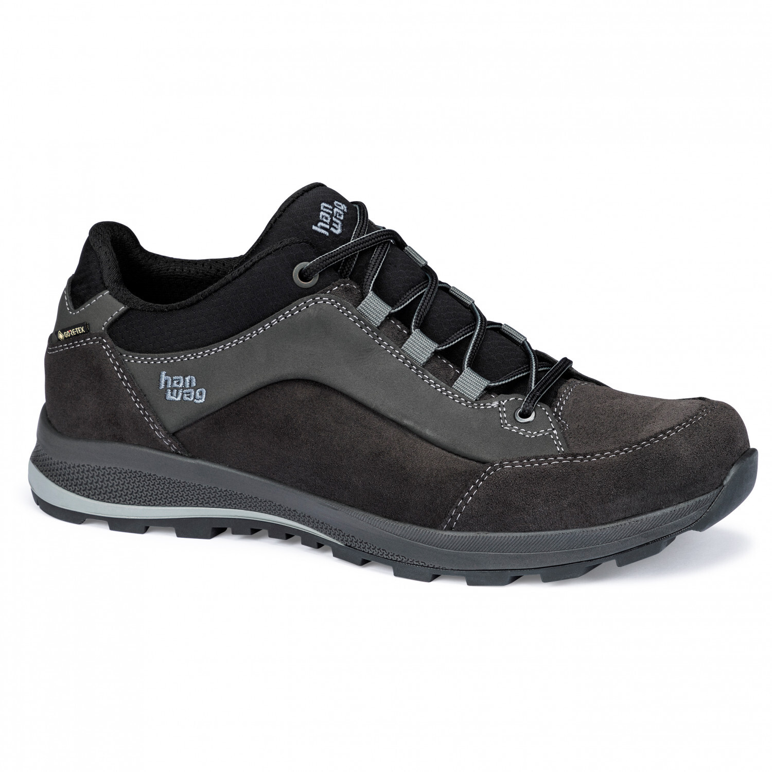 

Мультиспортивная обувь Hanwag Banks Low GTX, цвет Asphalt/Black, Черный, Мультиспортивная обувь Hanwag Banks Low GTX, цвет Asphalt/Black