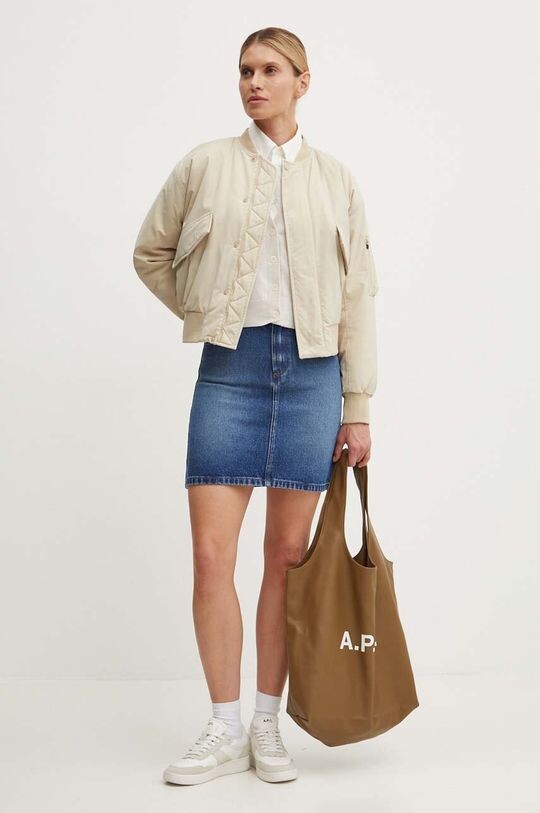 

Кардиган Berenice из хлопка A.P.C., бежевый