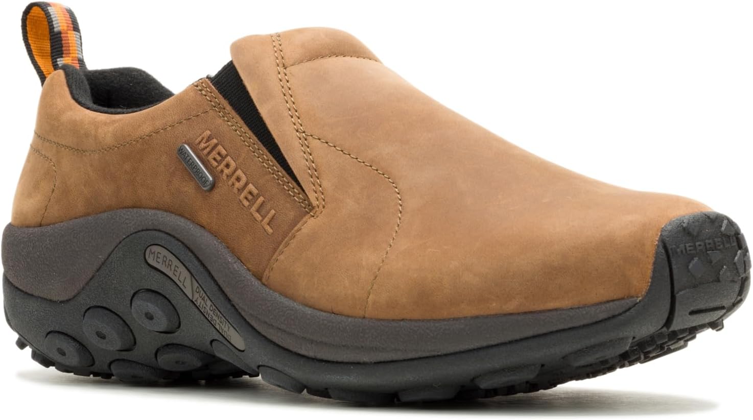 Мужские ботинки Merrell Jungle Moc из нубука с водоотталкивающей пропиткой, коричневый — фото 2