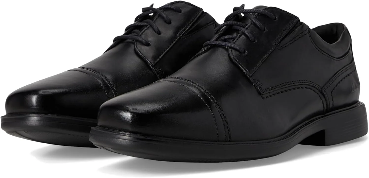 Туфли Clarks Mens Dresslite Cap, черный