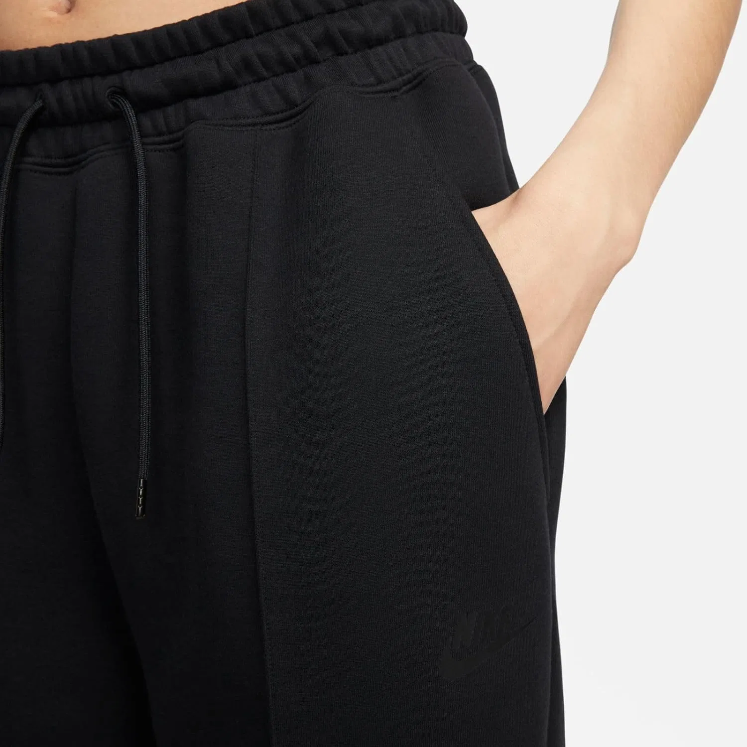 Спортивные брюки Tech Fleece Nike, женские, Black — фото 4