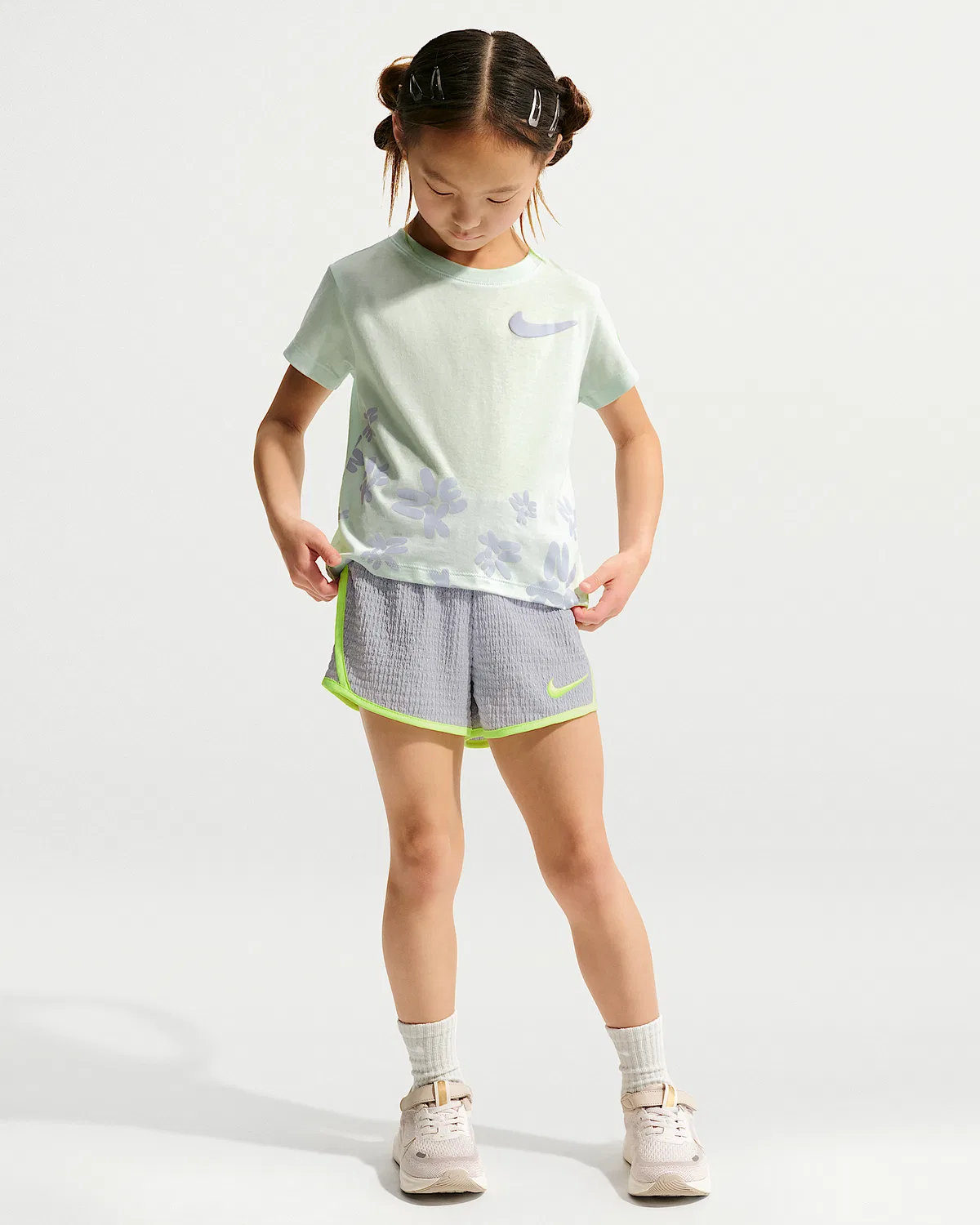 Детский набор Dri-FIT 2-Piece Tempo Set Nike Bold Play, Ghost