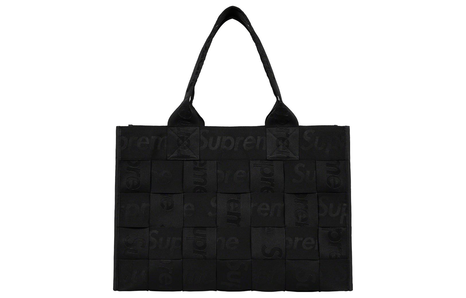 

Сумка-шоппер из ткани, шоппер, сумка Tubas Unisex Black Supreme