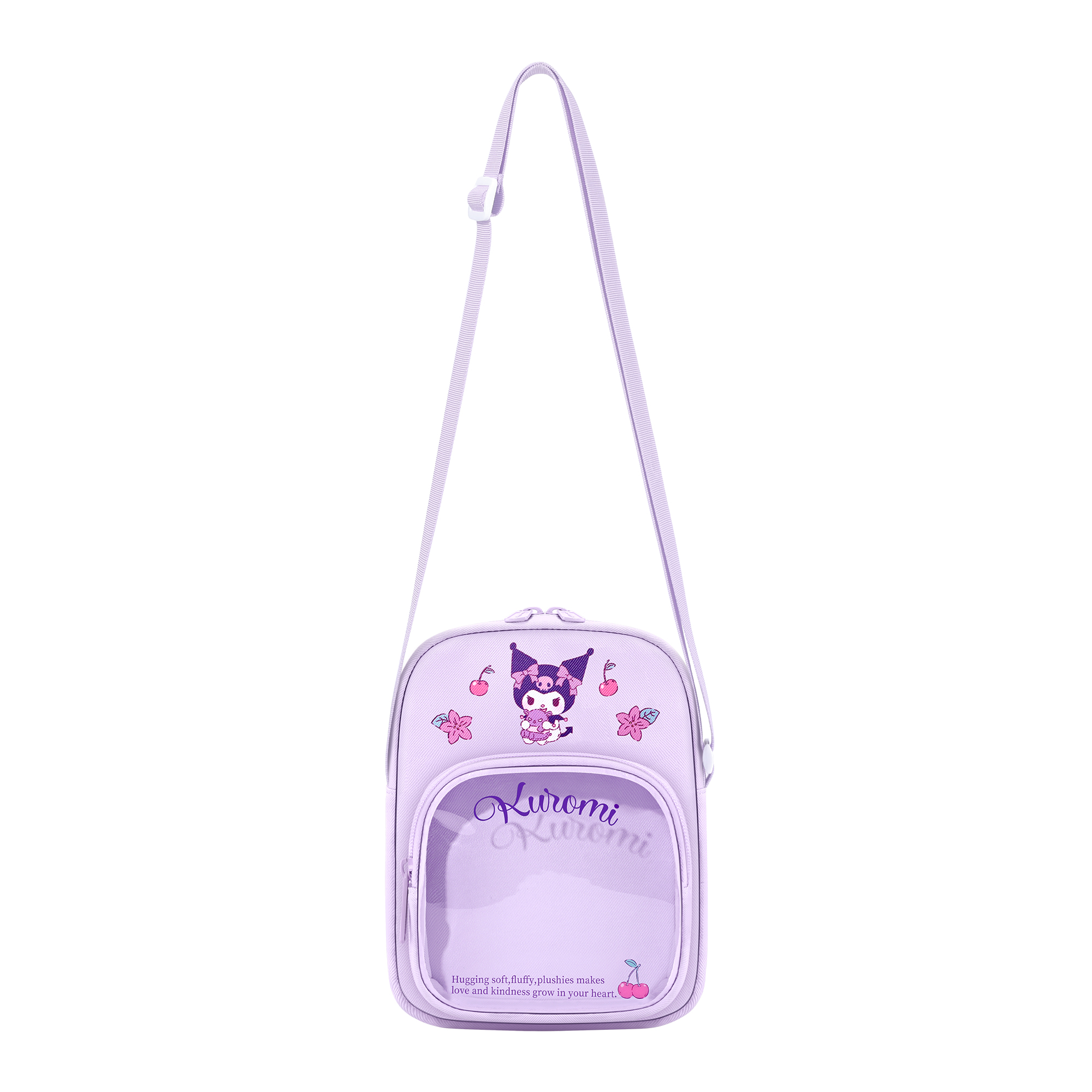 

Sanrio Полиэстеровый Ita Bag Regular Kids' Kuromi Purple