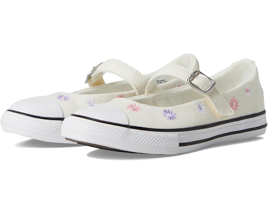 

Кроссовки Converse Kids Chuck Taylor All Star Dainty Mary Jane Floral, цвет Egret/White/Black