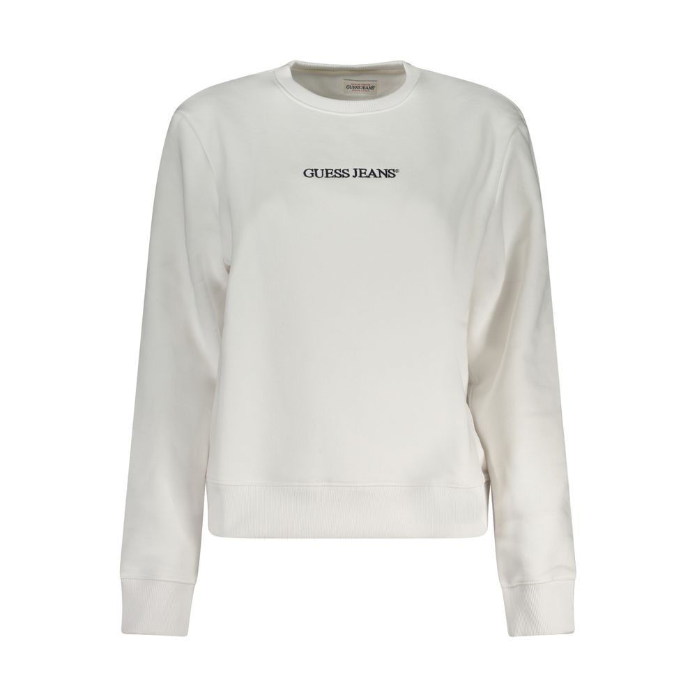 

Белый хлопковый свитер Guess Shoes