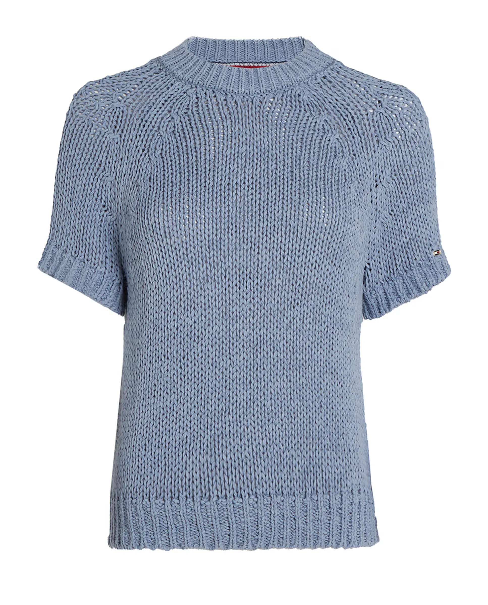 

Женский джемпер с коротким рукавом Tommy Hilfiger, синий
