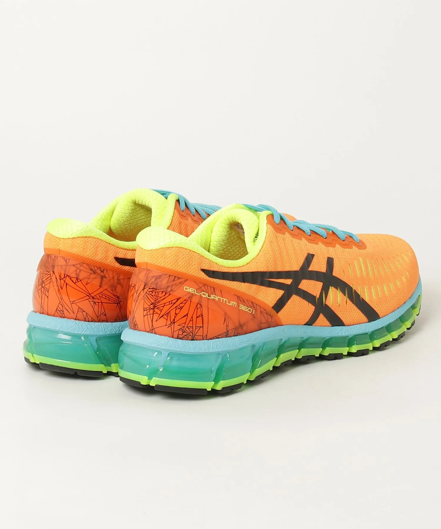 Мужские кроссовки с технологией 360GEL GEL-QUANTUM 360 I ASICS оранжевые — фото 2