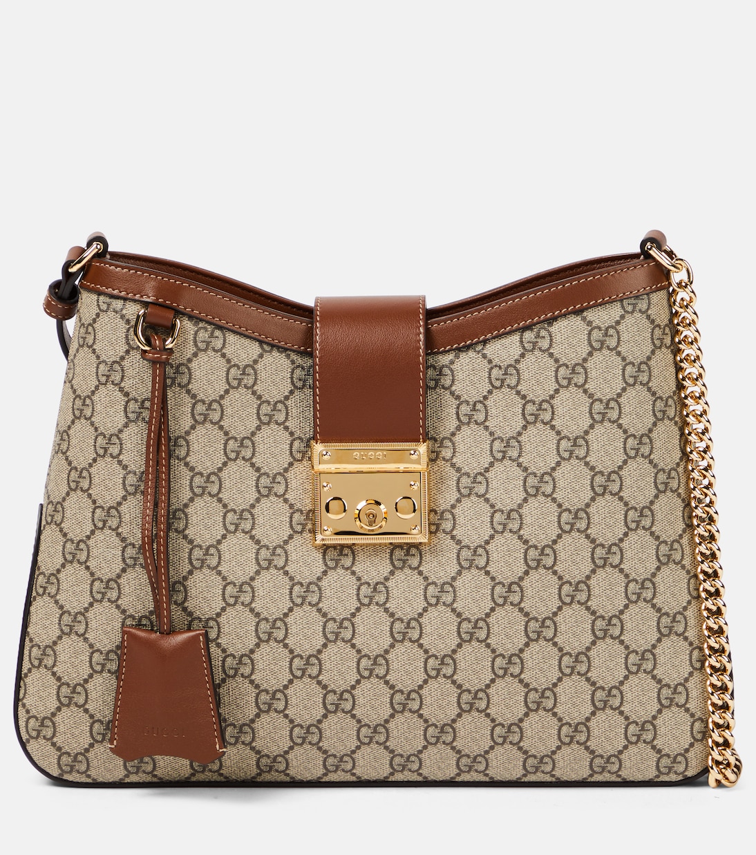 

Средняя наплечная сумка GG Canvas с замочком Gucci, Be.Ebo/Tuscany