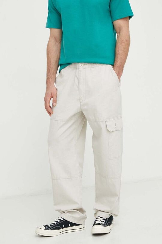 

Брюки PATCH POCKET CARGO из хлопка Levi's, бежевый