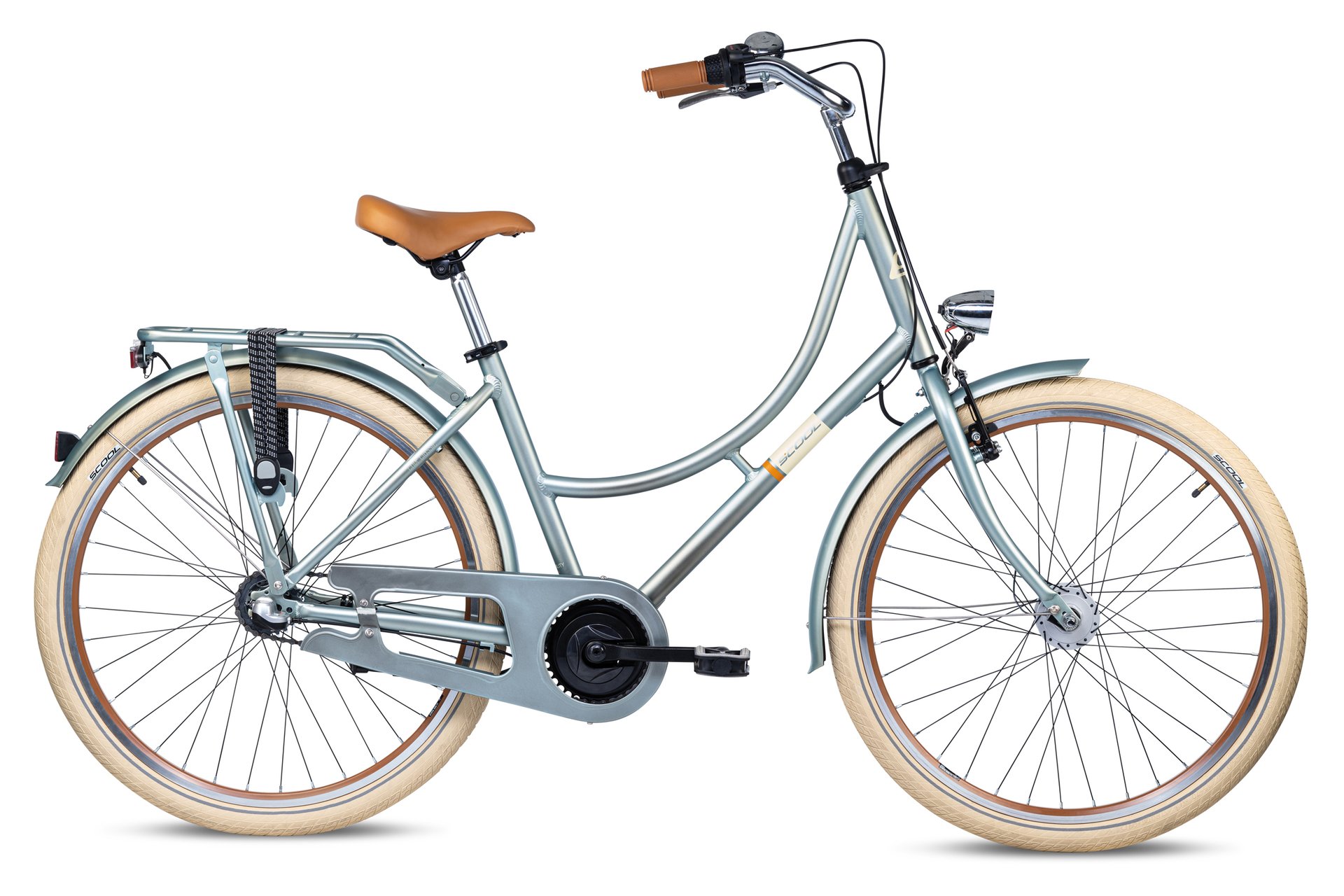 

Молодежный велосипед S'cool chiX classic 26 3-Gang - 26 дюймов - Doppelrohr - 2025, цвет Grün|DARK GREEN