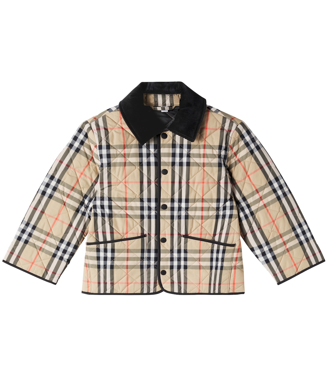 

Реверсивная стёганая куртка Burberry Kids, Sand Ip Check