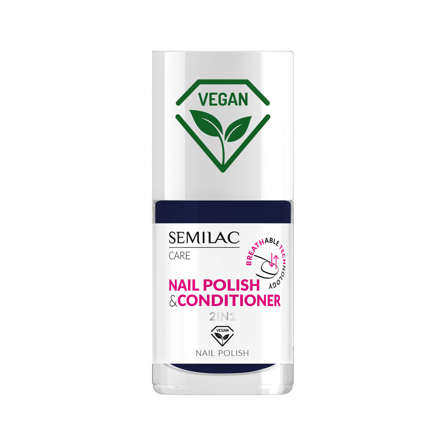 

Классический лак для ногтей с кондиционером 039 Semilac Vegan, 7 мл