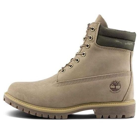 

Кроссовки 6 inch premium waterproof 'off white nubuck' Timberland, белый