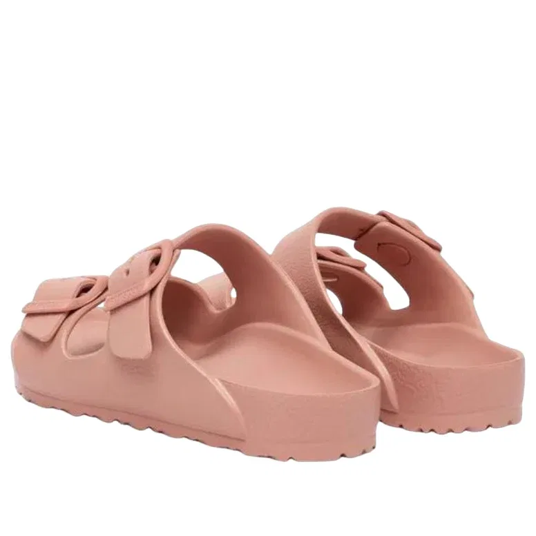 Детские сандалии Birkenstock с пряжкой и ремешком, розовые — фото 4