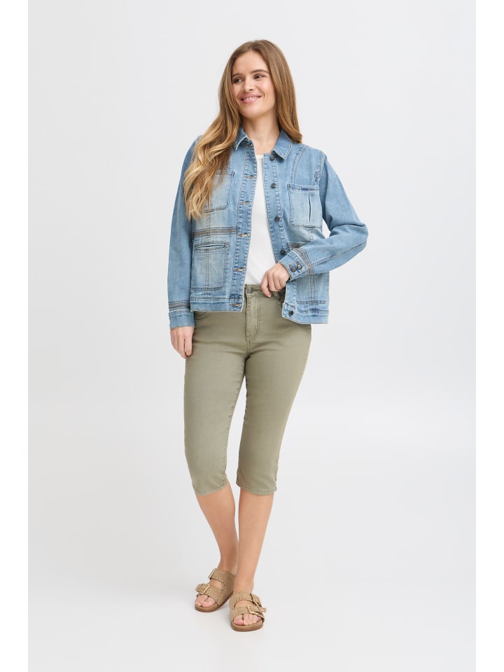 

Pulz Повседневные брюки PZROSITA, очень облегающие, цвет ветивер