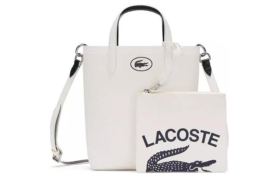 

LACOSTE Женская сумка, White dark green