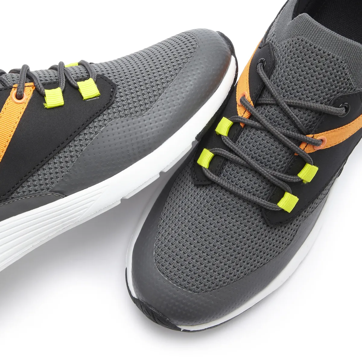 Кроссовки AUTHENTIC LE JOGGER, в спортивном виде, тапочки, полуботинки, повседневная обувь, сверхлегкие ВЕГАНСКИЕ, желтый — фото 4