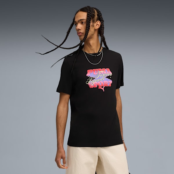 

Мужская футболка House Of Graphics Puma, черный