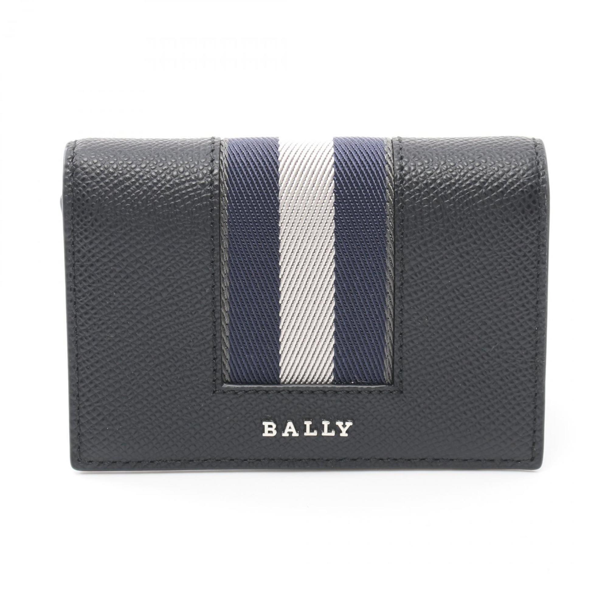 

Кожаный чехол для визиток Bally Navy
