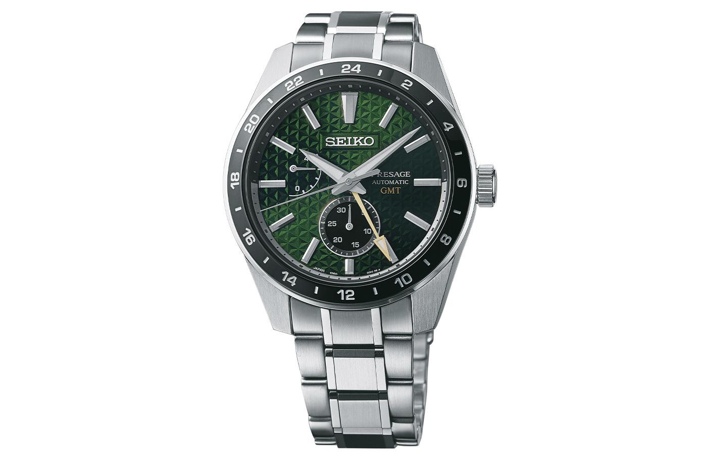 

SEIKO Часы Automatic Mechanical Movement Stainless Steel Strap Watch Men's Watch Green Dial
