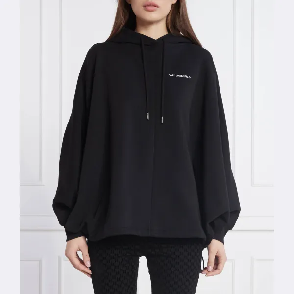 

Толстовка оверсайз Hun's Pick Karl Lagerfeld, черный