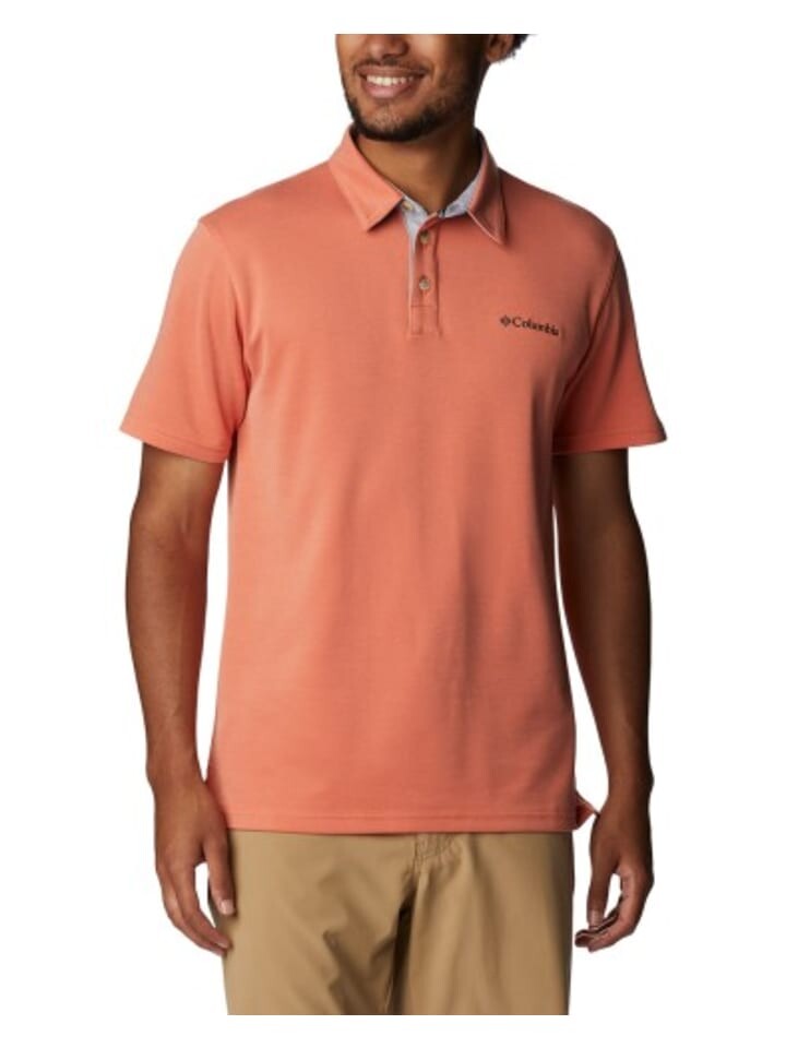 

Поло Columbia Polo, оранжевый