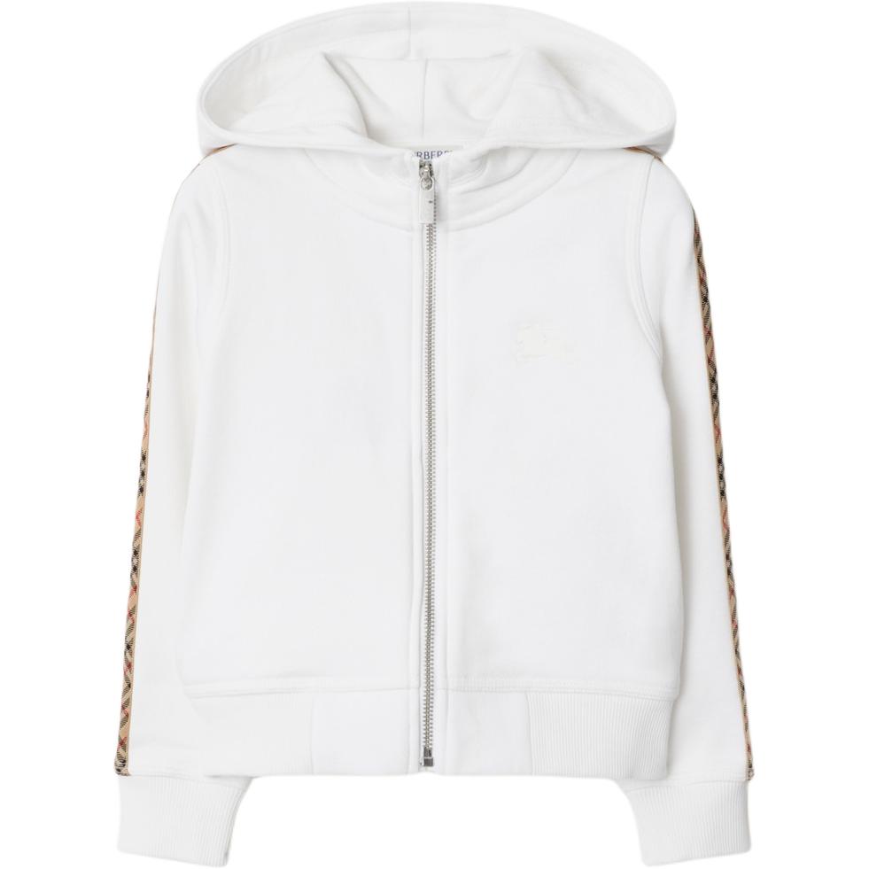 Burberry Белая детская толстовка Kids'