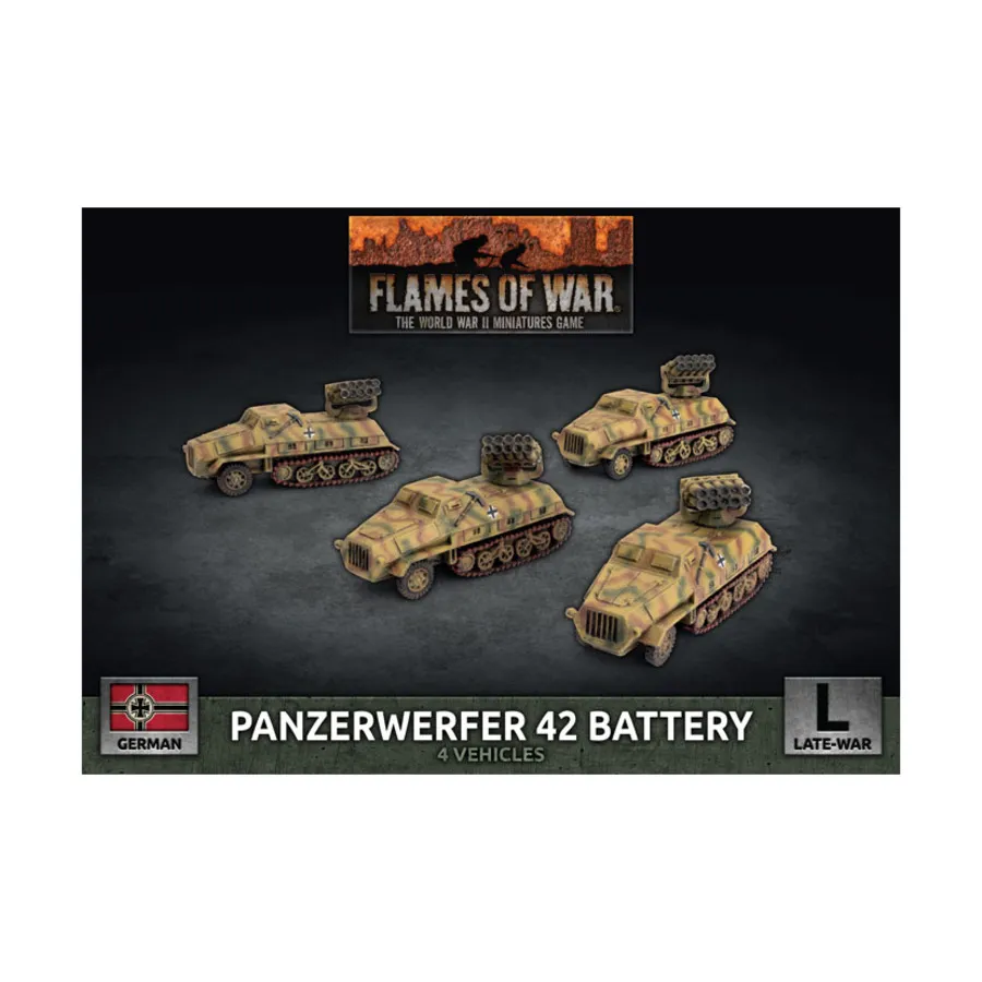 

Батарея Панцерверфер 42, Flames of War - WWII - German - Tanks (4th Edition)